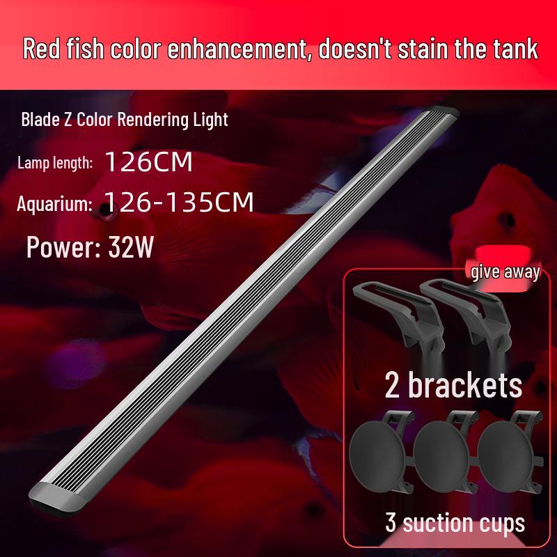 Ji Yin Waterproof LED Light for Native Fish Tanks, Algae Control, Submersible Stream Tank Lighting