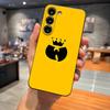 W-Wu Tang Brand Phone Case For Samsung S26 S24 Ultra S25 S23 Fe S22 S20 S21 Plus A16 A54 A34 A53 Back Cover