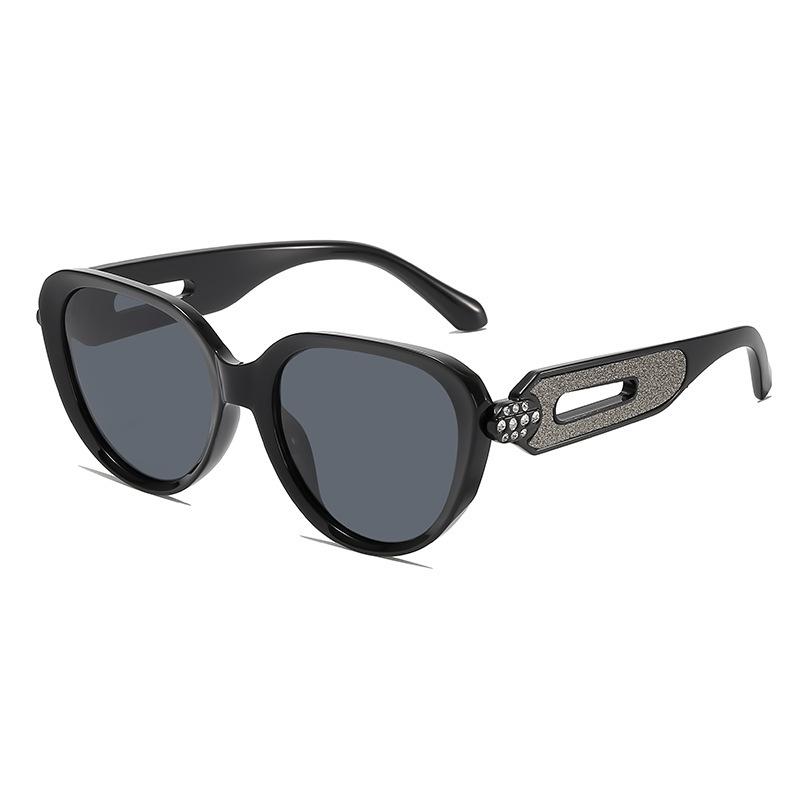 Women S Polarized Sunglasses, Retro Uv-Proof Driving Sunglasses, Fashion Trend Cat Eye Glasses