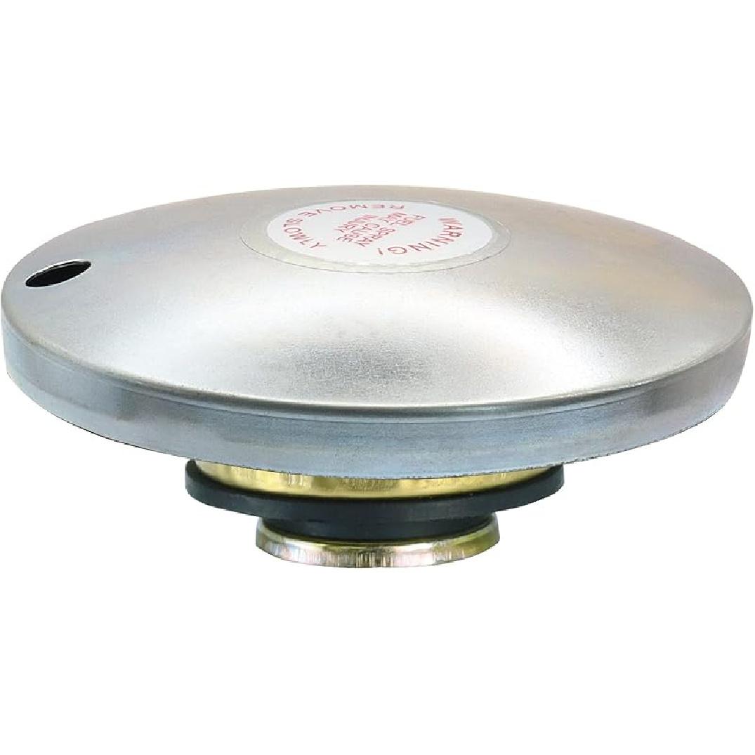 Transfer Tank Vented Fuel Diesel Tank Cap,Venting Pressure Fuel Gas Cap For 2 Inch Base,Diesel Transfer Fill Lid For Auxiliary/Storage Truck Tool серебряный