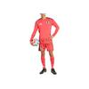 adidas Japan 26 Home Goalkeeper Jersey Long Sleeve Semi Lucid Red Men Tops KA9649