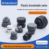 LED Outdoor Breathable Valve M12 with Nut, IP68 Pressure Equalizing Relief Valve.