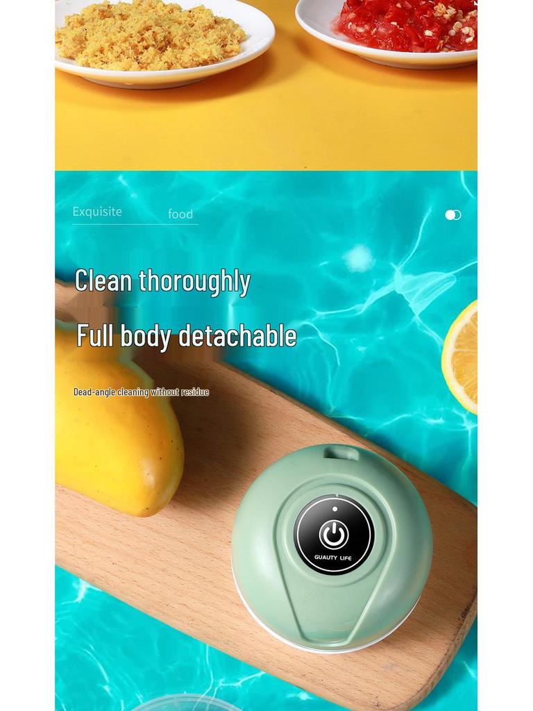 Matberedare för spädbarn: Multifunktionell elektrisk mixer & minikvarn