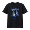 Vintage Styles Printerval Judas Priest Snake Design Painkiller Tour T Shirt vintage Washed Stretched Top For Everyday Wear
