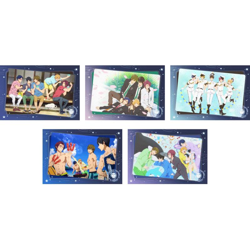 Chao Key Wan Boys' Swimming Club Anime Postcard Set 2D Merchandise