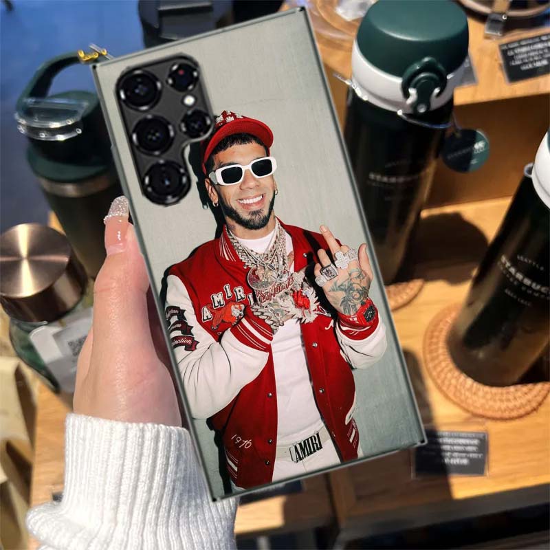 Rapper A-Anuel AA Real Cases Phone Case for Samsung Galaxy S26 Ultra S25 Edge S24 S23 FE S21 Plus S20 S22 S10 Cover TPU Capa She