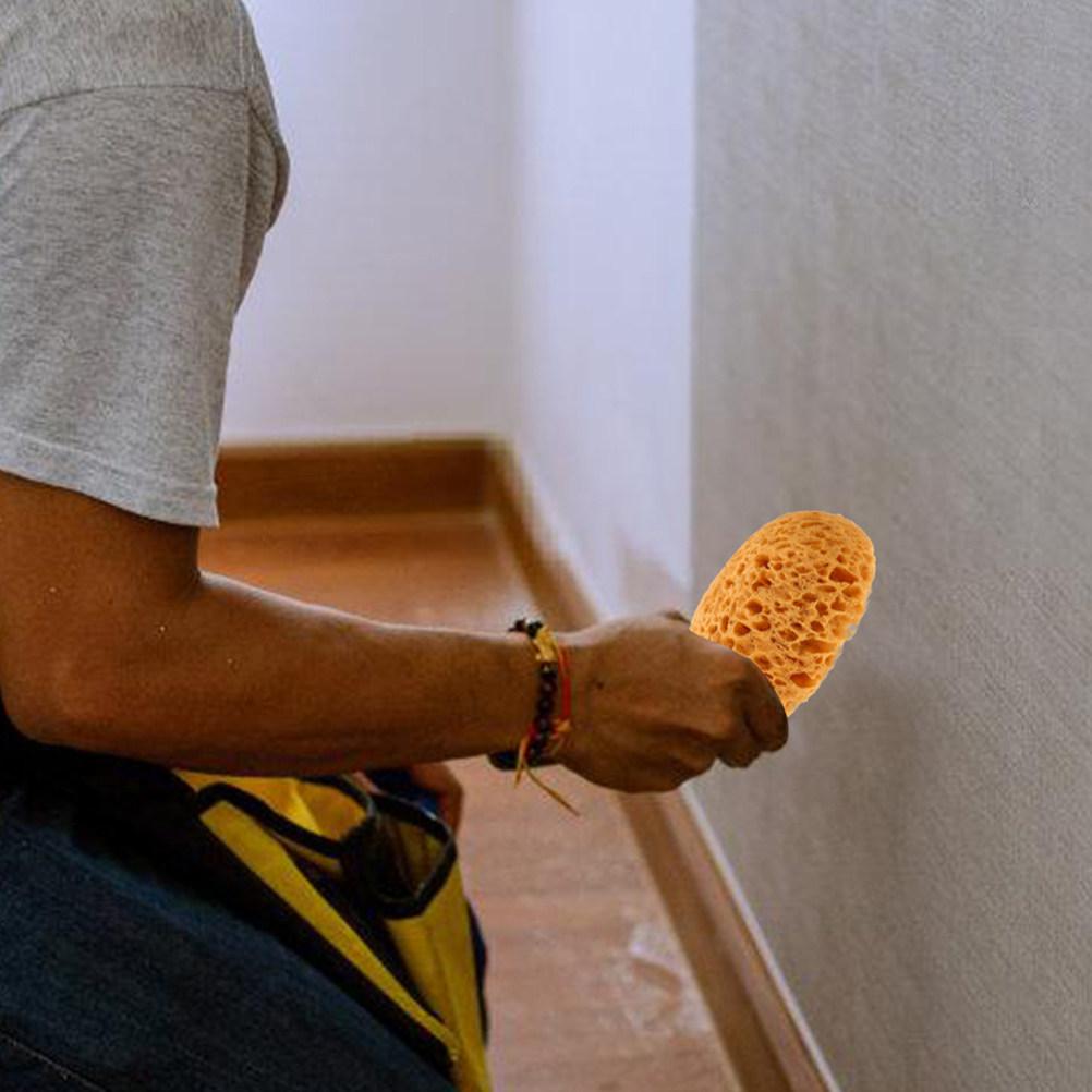 4Pcs Drywall Textured Sponge for Wall Repair Painting Cleaning Ceiling Texture Tool Knockdown Texture Sponge Versatile China Mainland
