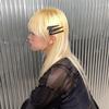 NO.364 [BLACK] HAIR PIN 3set TRIANGLE