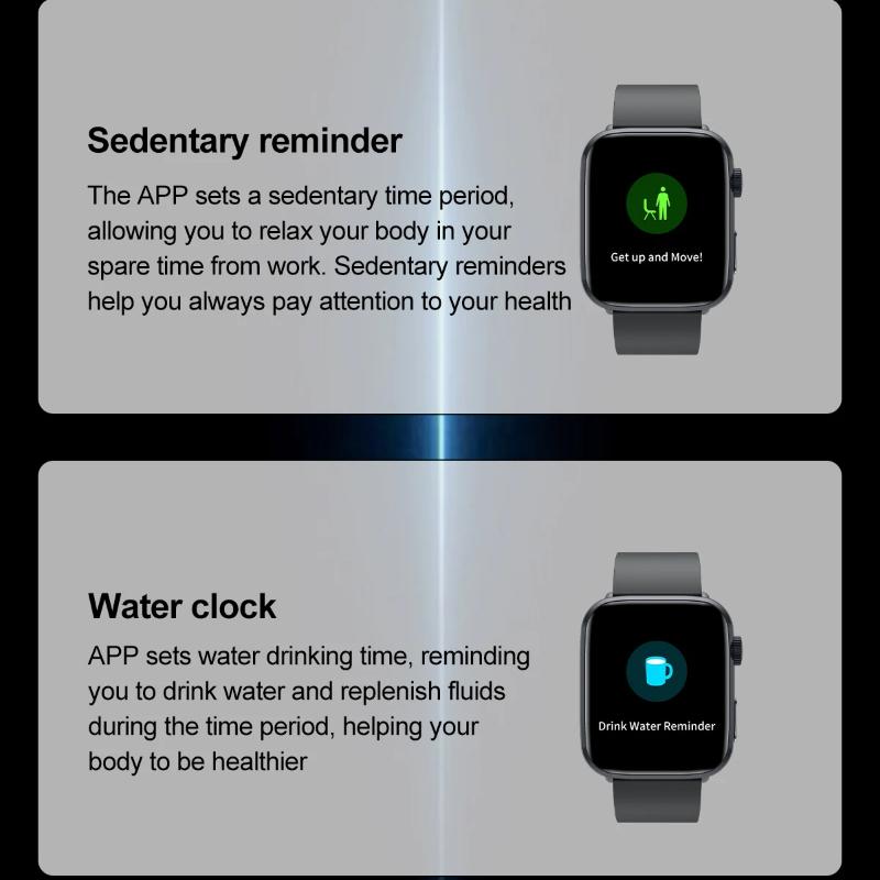 2025 Nové chytré hodinky pro zdraví krevního tlaku s NFC Muži 24hodinový srdeční tep Bluetooth hovory AI Diagnostika Chytré hodinky pro IOS Android