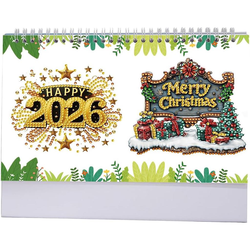 Generisch 2026 Table Calendar, 12 Months, 2026 Calendar, Desk Calendar, Standing Desk Calendar, 25 X 20.5 X 9 Cm, Gift For Your Heart