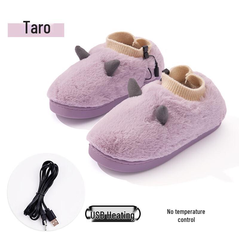 

USB Heated Foot Warmer Slippers 36-41