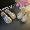 New Summer Outer Wear Bag Head Cross Belt Simple Casual Lazy Cool Slippers Muller Shoes Half Slippers