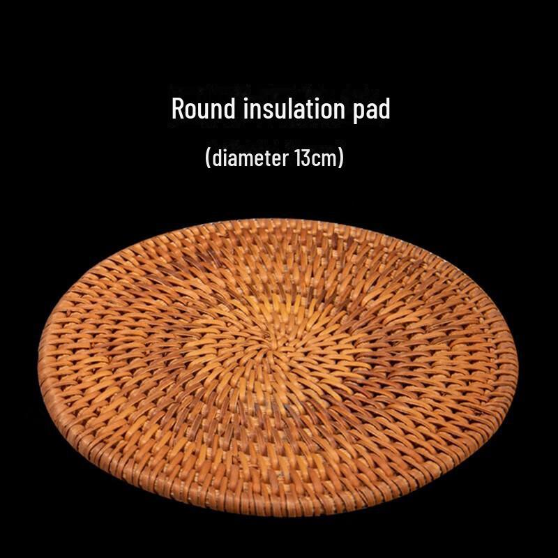 Handmade Vietnamese Rattan Tea Coasters and Placemats for Tea Ceremony