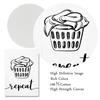 Wash Dry Fold Repeat Canvas Painting Poster Black and White Quote Wall Art Picture For Laundry Room Utility Room Home Decoration