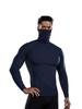 Męska Termiczna Bluza Polarowa do Biegania z Wysokim Kołnierzem