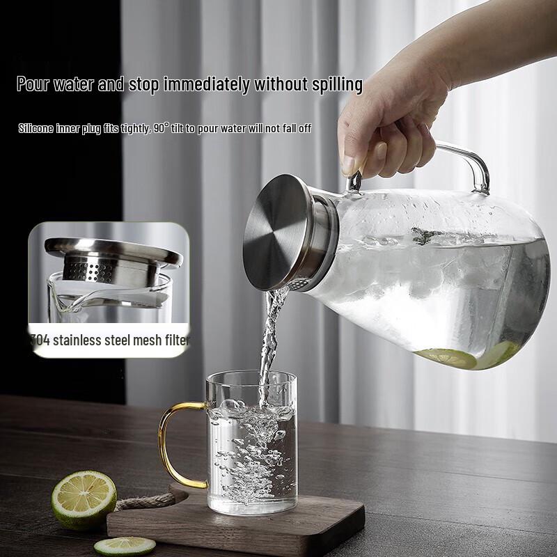 Zhuopu High Borosilicate Glass Water Cup Set