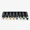 DC5.5 Power Plug Adapter Set: 8-Piece Universal Router, Modem, and Laptop Converter
