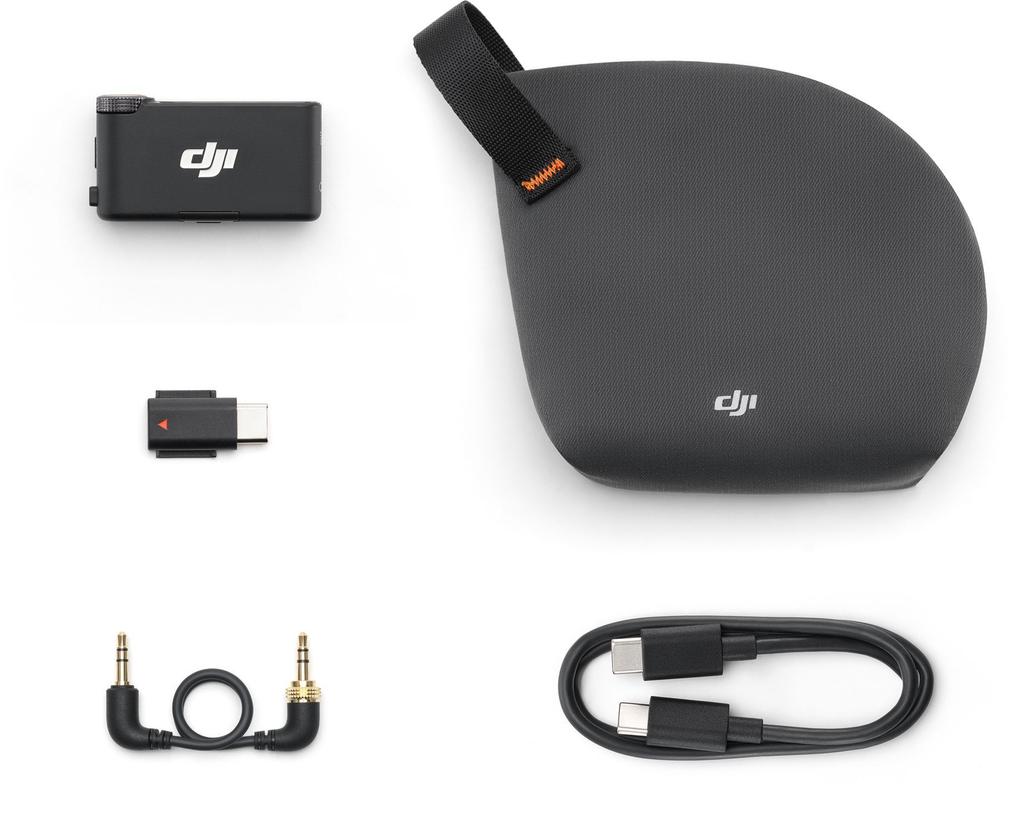 Récepteur micro sans fil - DJI - Mic 3 - Récepteur (RX) - Ecran tactile AMOLED de 1,1 pouce