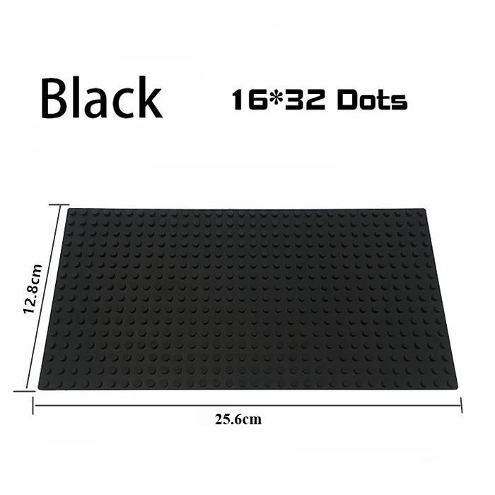 32x32x16x16 Punkte Kinder DIY Stadt Bau Basisplatten Kunststoff Steckmontage Baustein Basisplatte Unterhaltungsspielzeug