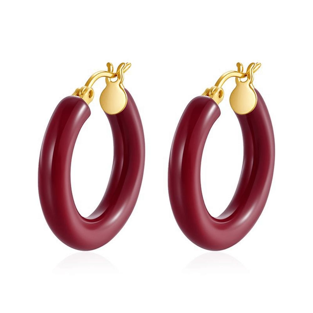 Gold European and American Exaggerated Large Earrings Women's New Trendy High-end Fashion Earrings Earrings