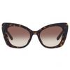 Dolce And Gabbana Brown Gradient Butterfly Ladies Sunglasses 0dg4405f 502 1353