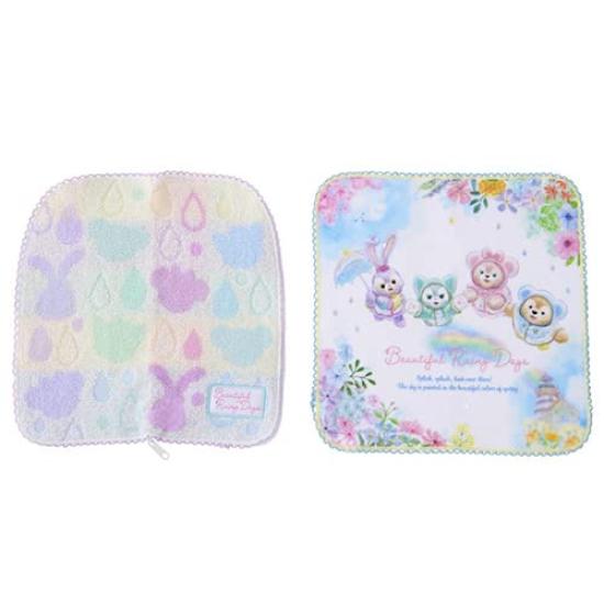 Duffy Friends Towel Pouch Mini Towel DisneySea Duffy Beautiful Rainy Days 2022 Disney Merchandise Souvenir & & [Tokyo Exclusive] & Friends'