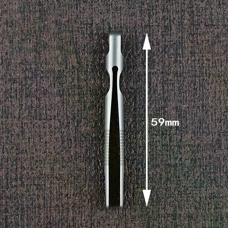 Mini Titanium Tweezers Portable TC4 Titanium Alloy Clip Nipper EDC Outdoor Pocket Maintenance Tool Small Handyman Tool