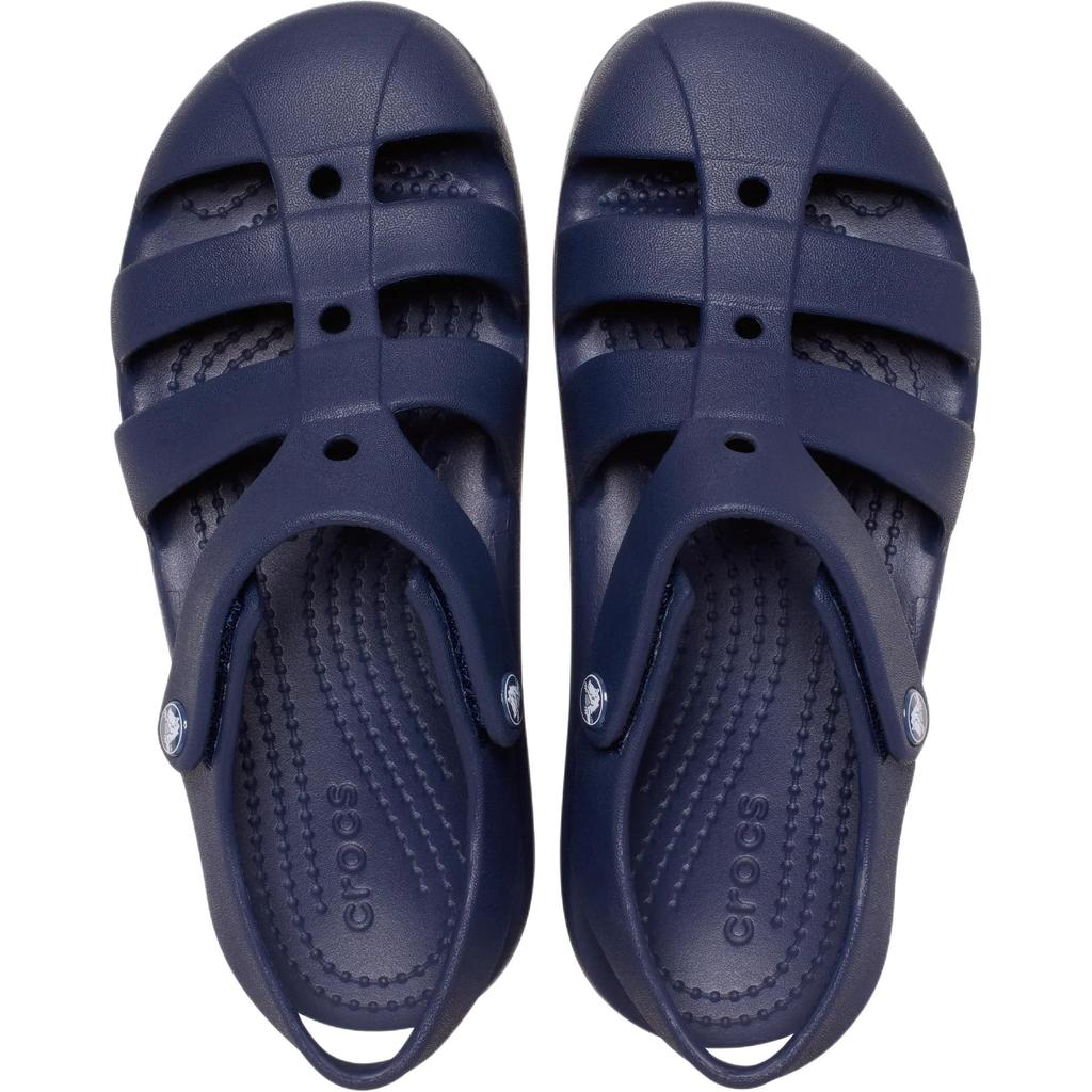Crocs Fisherman Comfortable Soft Non-Slip Durable Low-Top Sandals Kids sandals Deep-Blue 210625-410