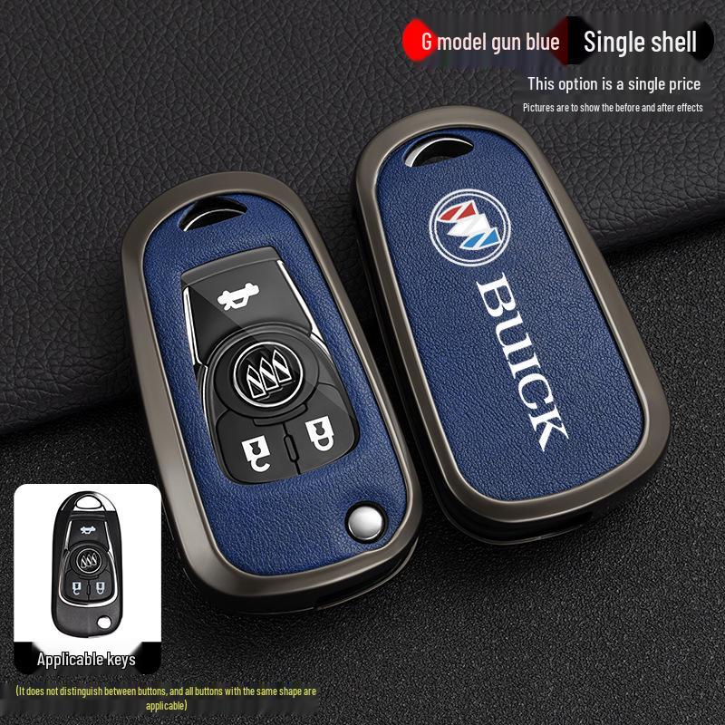 2022 Buick Enclave 652t Key Cover - Metal Protective Case