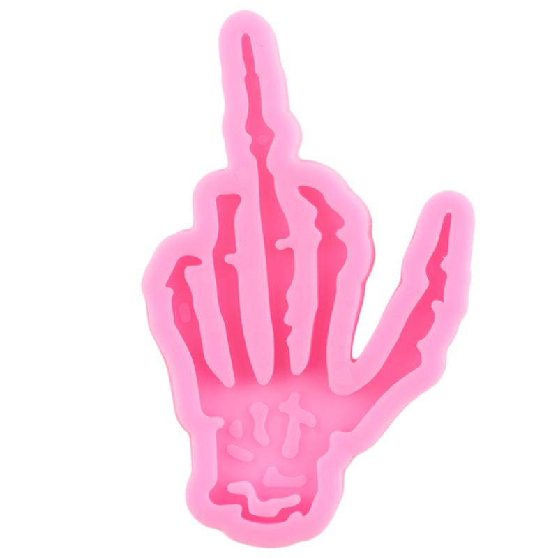 

Череп Рука Жуткий Хэллоуин Силиконовая Форма Помадка Торт Печенье Конфеты Творческий Diy Mold Hallowmas Карнавал Декор Ручной Работы