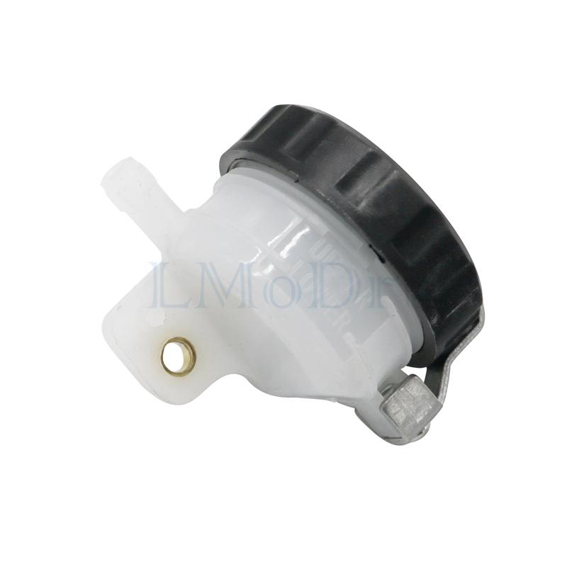 LMoDri Universal Refit Motorcycle Foot Rear Brake Master Cylinder Tank Oil Cup Fluid Bottle