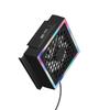 Cooling System Game Console Cooling Fan with 2 USB Port Game Accessory for Series Speed Adjustable Cooling Fan