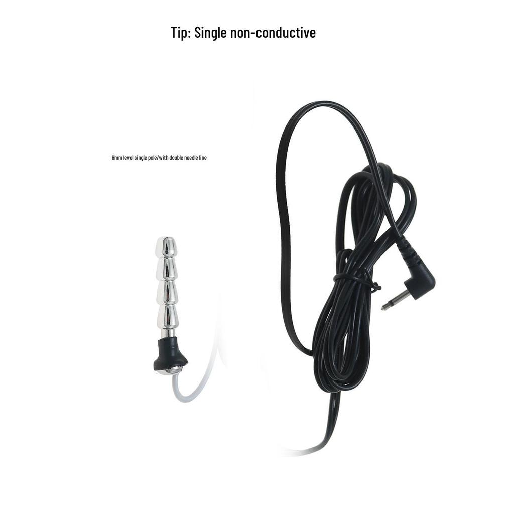 Chaqiu Transparent Metal Urethral Plug - Short Electric Shock Tool for Enhanced Pleasure
