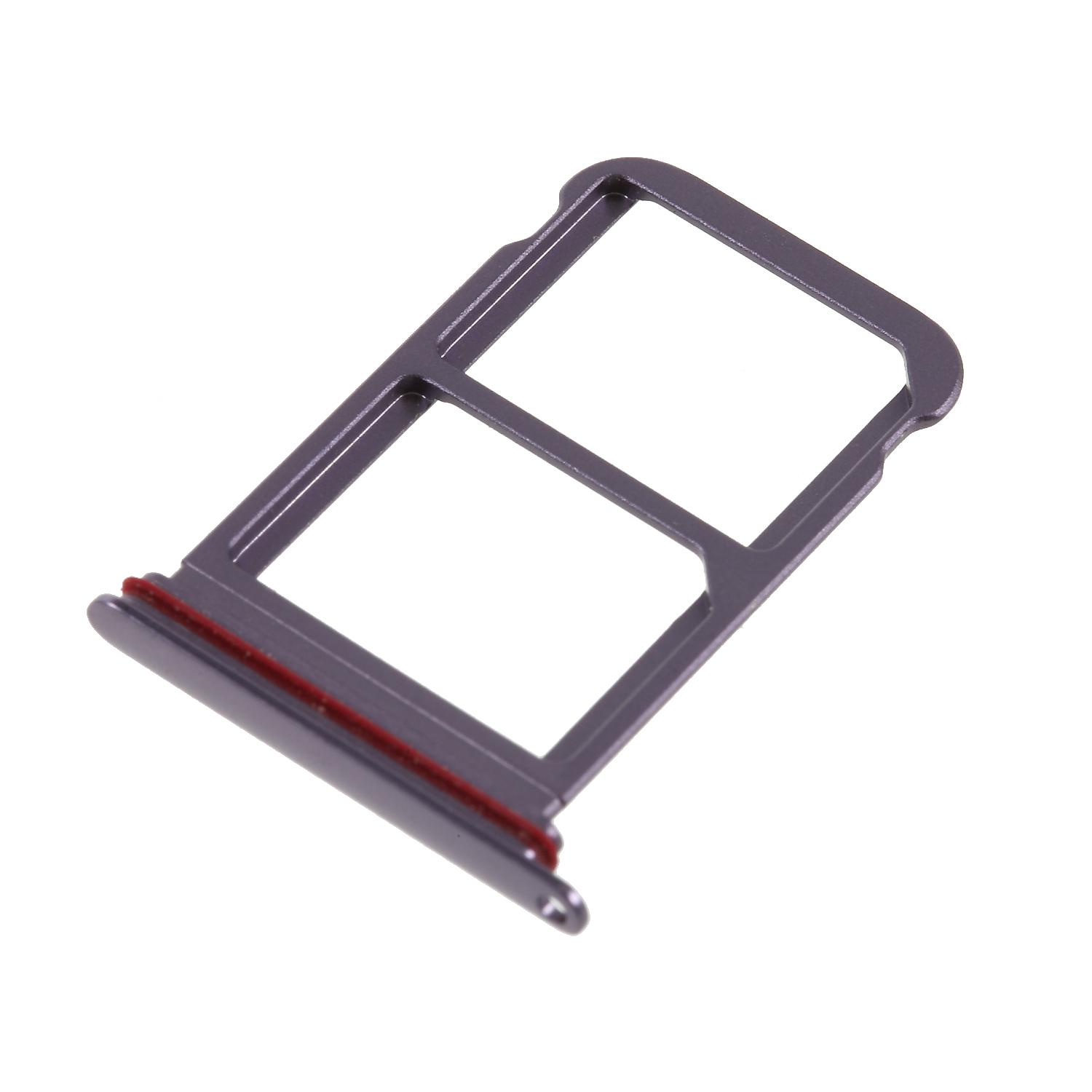 

OEM Dual SIM Card Tray Slot Holder Spare Part for Huawei P20 Pro Purple