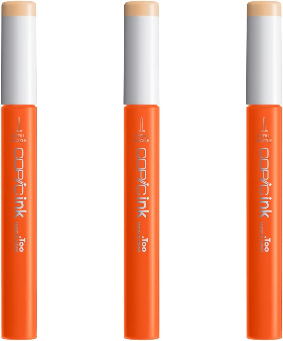 Слишком много чернил E00 Copic для иллюстраторских маркеров (Набор 3)