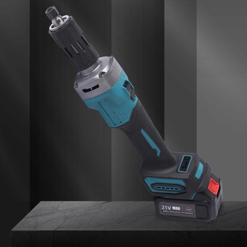 Highly Power Electric Straight Grinder Brushless Die Grinder with Slim Design for Woodworking and Metalworking Project