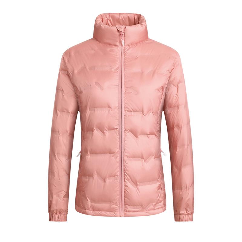 Unisex Winter Graphene Heated Stand-up Collar Down Jacket - Lightweight, Loose, 80% White Duck Down