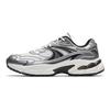 Anta AT802 Ammortizzanti Resistenti all'Abrasione Rialzanti Scarpe Casual da Uomo Bianco Papiro/Argento/Nero Base 912618882-2