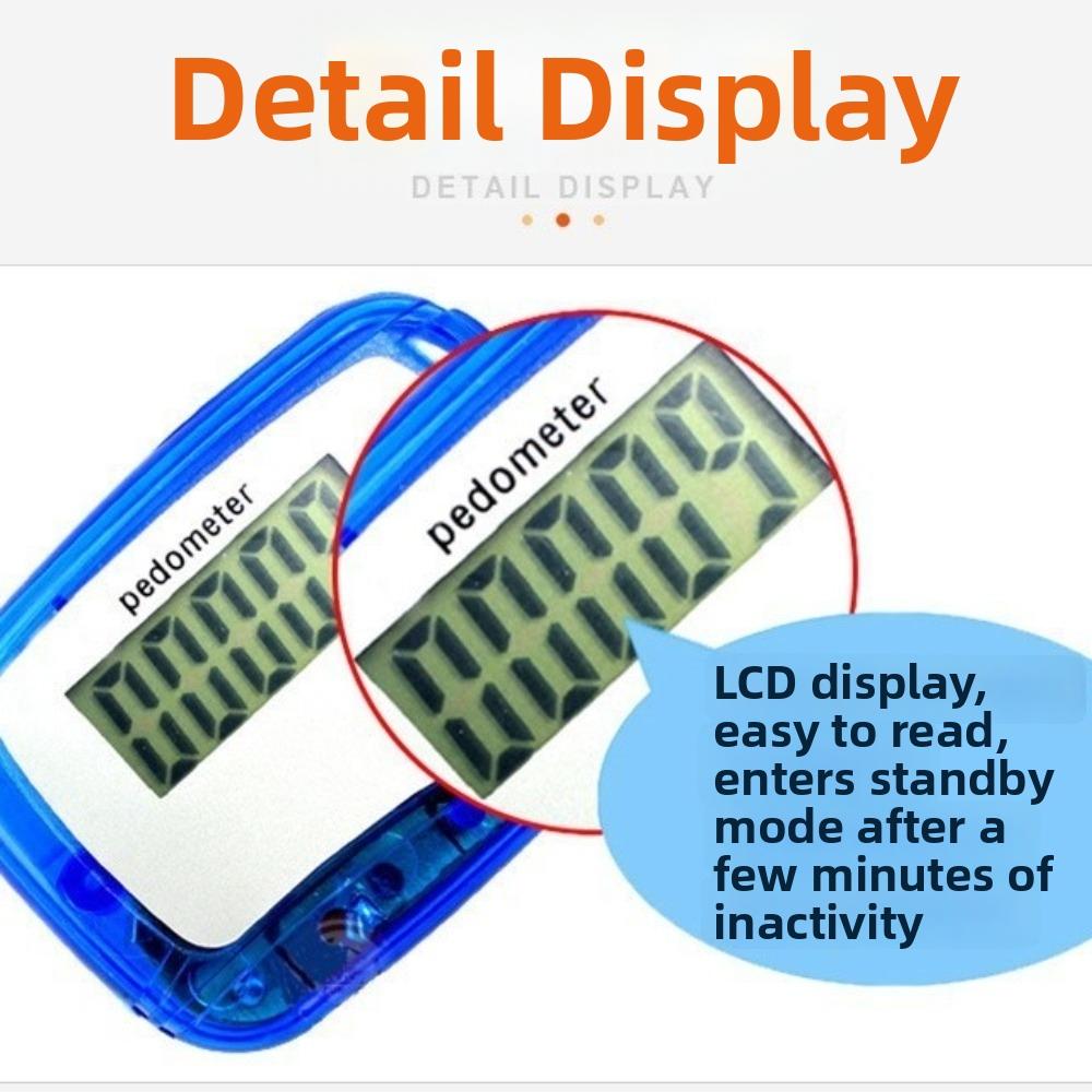 Multi-Function Pedometer Accurate Walk Meter Portable Step Counter  Walking
