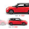 1:28 BMW Mini Cooper Electric 2024 Alloy Model Car Toy Diecasts Metal Casting Sound and Light Car Toys For Children Vehicle