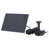 Solarwasserpumpe DC Bürstenlos Monokristallines Silizium Landschaft Schwimmende Fontäne 9V 1,8W