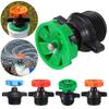 20-100PCS Rotatable Irrigation Dripper Garden Small Drip Irrigation System 6 Holes Atomizing Sprinkler Yard Watering Nozzle