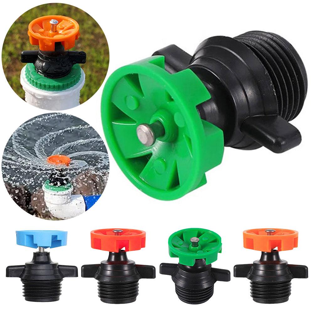 20-100PCS Rotatable Irrigation Dripper Garden Small Drip Irrigation System 6 Holes Atomizing Sprinkler Yard Watering Nozzle
