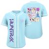 Children's Casual Cartoon Print Short-sleeved Baseball Jerseys Children's Sportswear Top