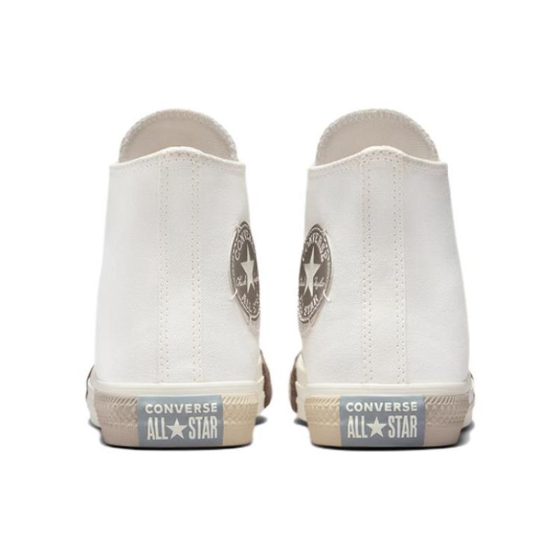 Converse Chuck Taylor All Star Vintage Easy to Wear Non-Slip Abrasion Breathable High Top Canvas Women's White