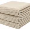 33x73cm 33x33cm Lavette en Coton Ultra Douce Absorbante Serviette de Cuisine Chiffon de Nettoyage Ménager Ustensiles de Cuisine Chiffon à Laver Chiffon à Vaisselle