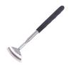 1Pcs Extendable Back Scratcher The Head Has 15 Rakes Stainless Steel Portable Telescopic Rubber Handle Back Scratchers