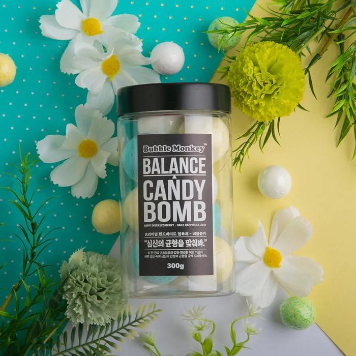 Bubble Monkey Balance Candy Bomb Bubble Bath Bath Bomb 30gx10ea