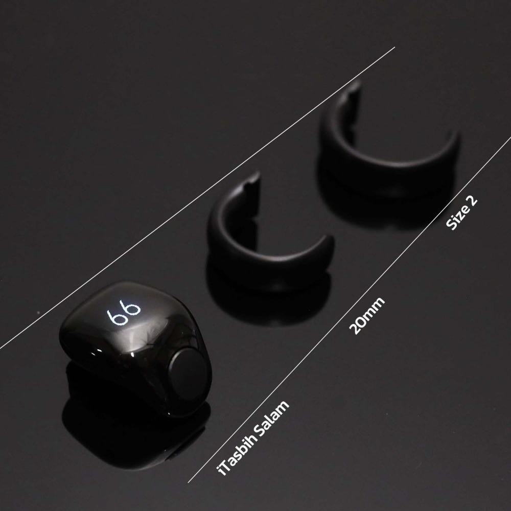 Adjustable Tasbih Counter Zikr Rings Waterproof Digital Counter Fashion Tasbih Zikr Smart Ring
