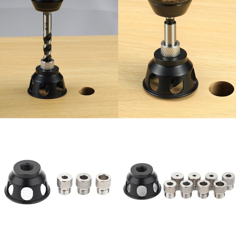 Vertical Drill Guide Fixtures Pocket Hole Jig Positioner Straight Angle Guide Locator Doweling Jig Hole Puncher